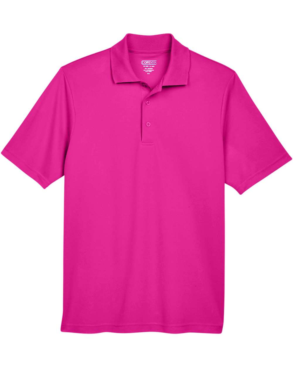 CORE365 Men's Origin Performance Piqué Polo. 88181 - Bright Magenta