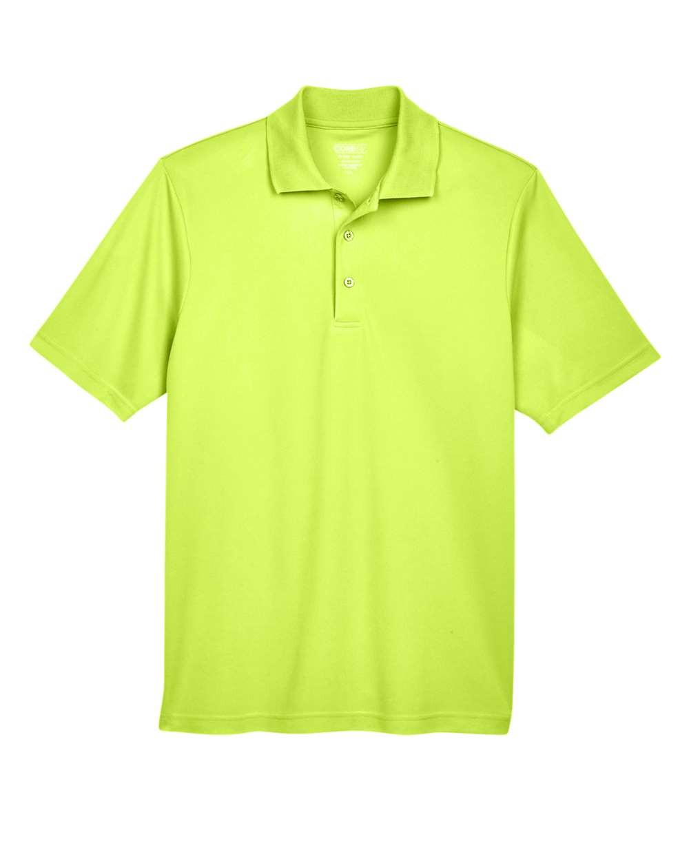 CORE365 Men's Origin Performance Piqué Polo. 88181 - Safety Yellow