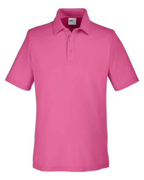 CORE365 Men's Fusion ChromaSoft™ Pique Polo. CE112 - Charity Pink