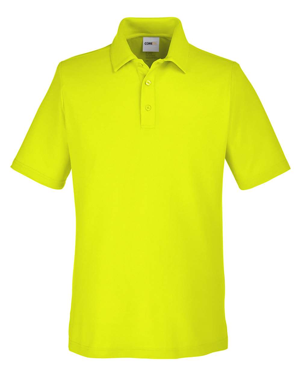CORE365 Men's Fusion ChromaSoft™ Pique Polo. CE112 - Safety Yellow