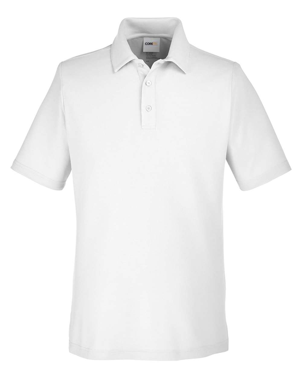 CORE365 Men's Fusion ChromaSoft™ Pique Polo. CE112 - White