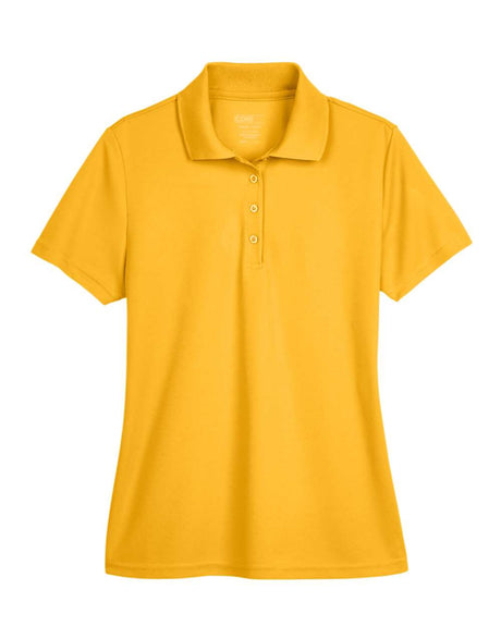 CORE365 Women's Origin Performance Piqué Polo. 78181 - Campus Gold