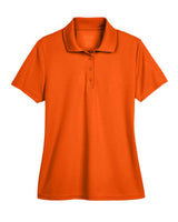 CORE365 Women's Origin Performance Piqué Polo. 78181 - Campus Orange
