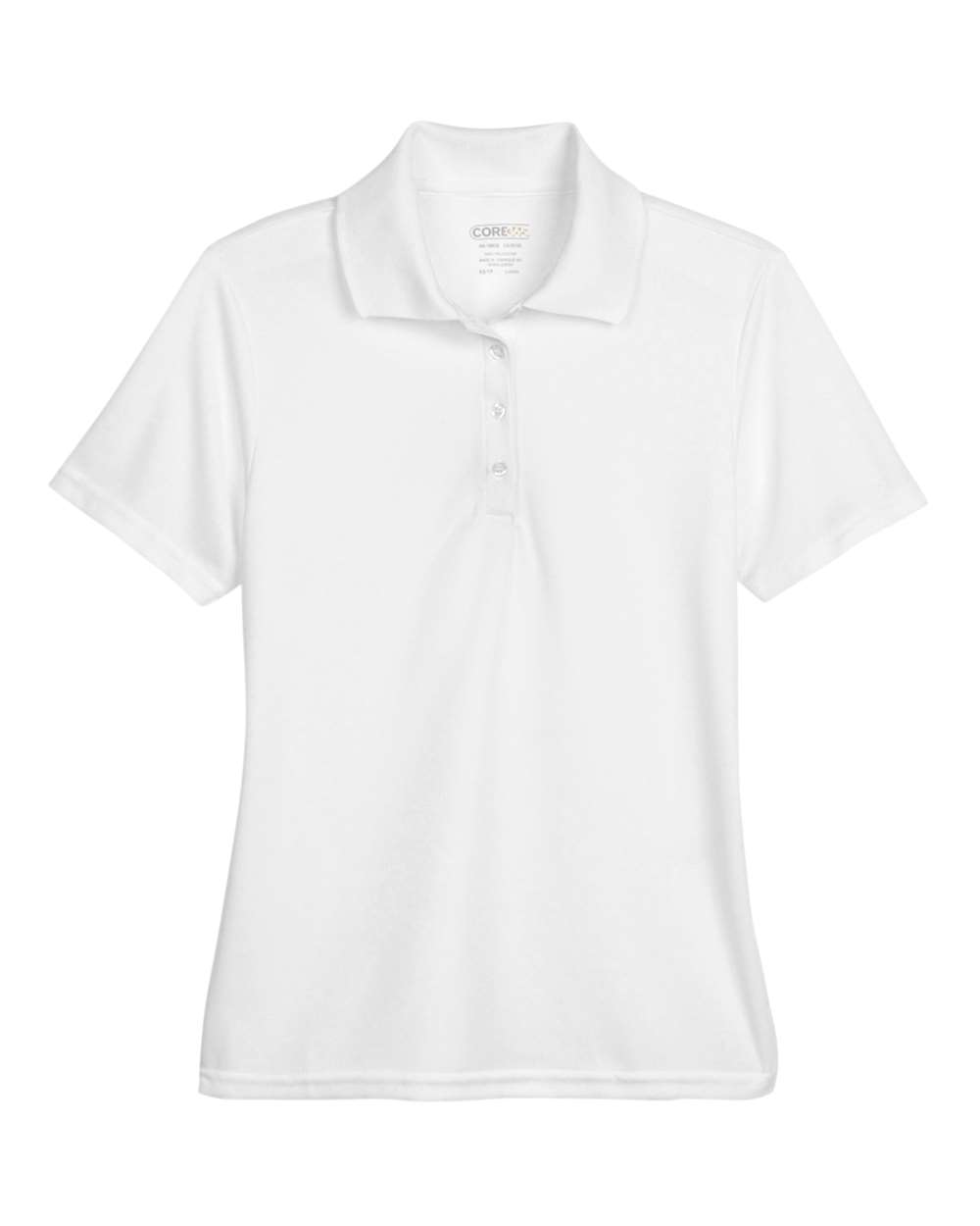 CORE365 Women's Origin Performance Piqué Polo. 78181 - White