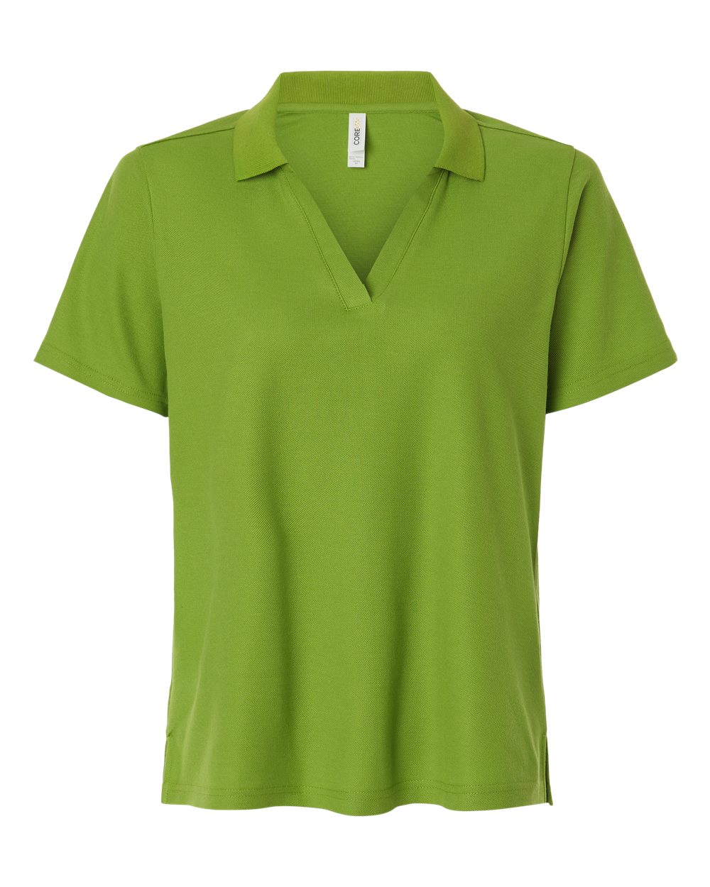 CORE365 Women's Resolve CVC Performance Pique Polo. CE106W - Acid Green