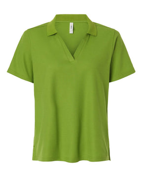 CORE365 Women's Resolve CVC Performance Pique Polo. CE106W - Acid Green