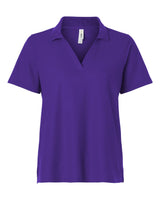 CORE365 Women's Resolve CVC Performance Pique Polo. CE106W - Campus Purple