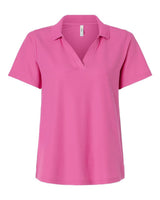 CORE365 Women's Resolve CVC Performance Pique Polo. CE106W - Charity Pink