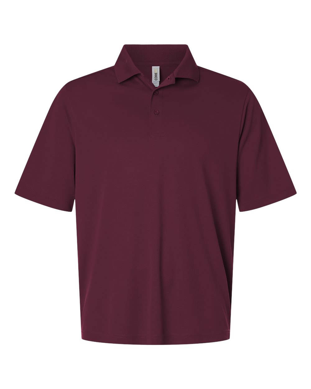 CORE365 Men's Nova Performance Pique Polo. CE108 - Burgundy