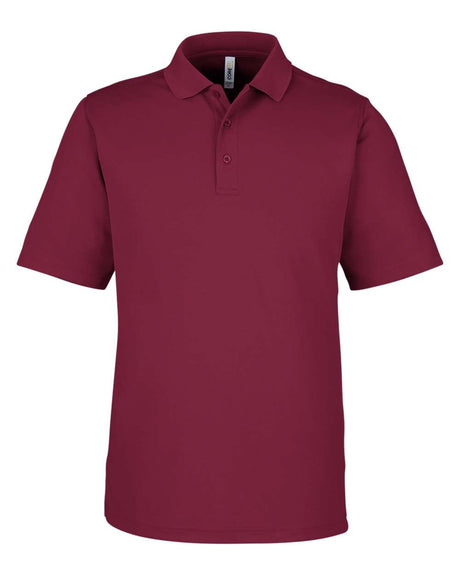 CORE365 Men's Market Snag Protect Mesh Polo. CE104 - Burgundy