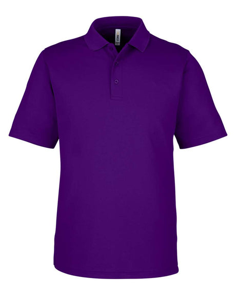 CORE365 Men's Market Snag Protect Mesh Polo. CE104 - Campus Purple