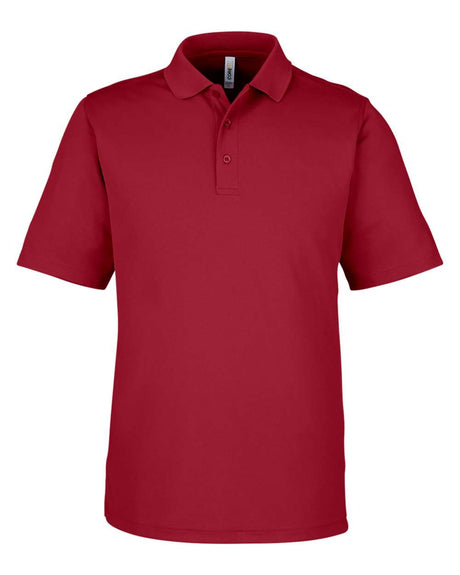 CORE365 Men's Market Snag Protect Mesh Polo. CE104 - Classic Red