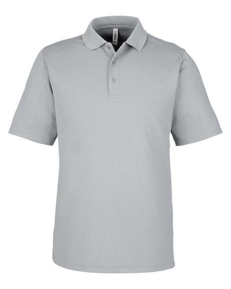 CORE365 Men's Market Snag Protect Mesh Polo. CE104 - Platinum