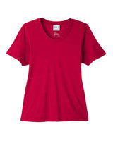 CORE365 Women's Fusion ChromaSoft™ Performance T-Shirt. CE111W - Classic Red