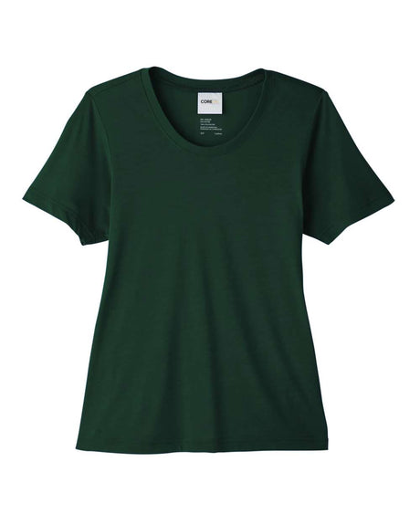 CORE365 Women's Fusion ChromaSoft™ Performance T-Shirt. CE111W - Forest