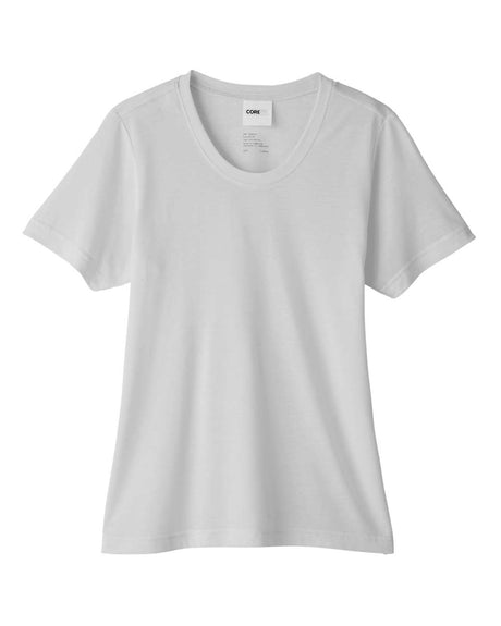 CORE365 Women's Fusion ChromaSoft™ Performance T-Shirt. CE111W - Platinum