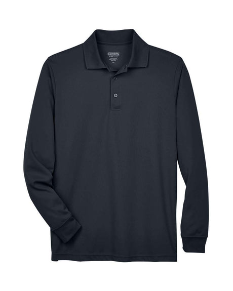 CORE365 Men's Pinnacle Performance Long Sleeve Piqué Polo. 88192 - Carbon