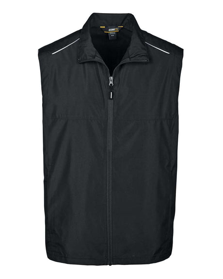 CORE365 Men's Techno Lite Unlined Vest. CE703 - Black