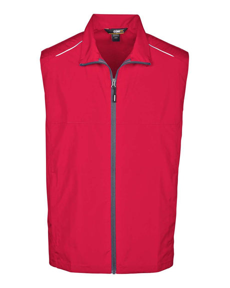 CORE365 Men's Techno Lite Unlined Vest. CE703 - Classic Red