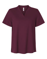 CORE365 Women's Nova Performance Pique Polo. CE108W - Burgundy