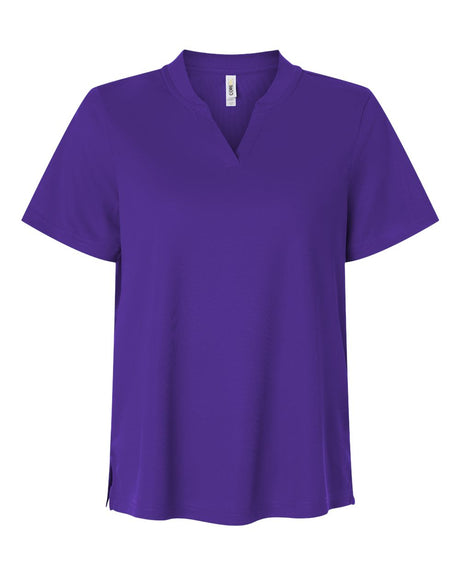 CORE365 Women's Nova Performance Pique Polo. CE108W - Campus Purple