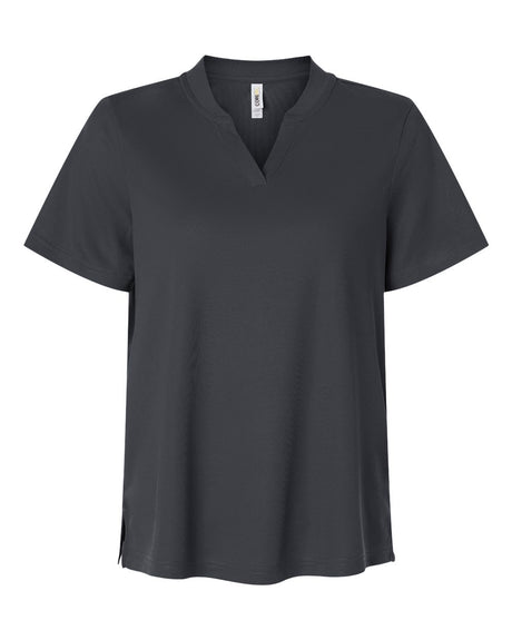 CORE365 Women's Nova Performance Pique Polo. CE108W - Carbon