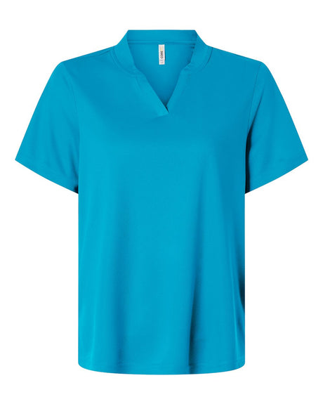 CORE365 Women's Nova Performance Pique Polo. CE108W - Electric Blue