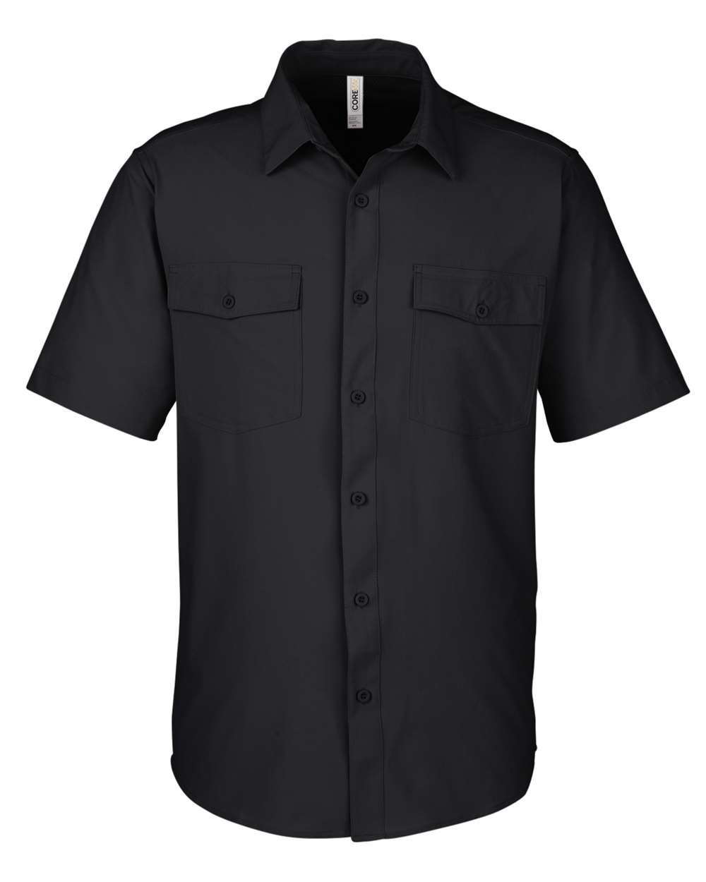 CORE365 Men's Ultra UVP® Marina Shirt. CE510 - Black