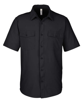 CORE365 Men's Ultra UVP® Marina Shirt. CE510 - Black