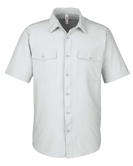 CORE365 Men's Ultra UVP® Marina Shirt. CE510 - Platinum