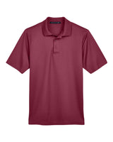 Devon & Jones Men's CrownLux Performance® Plaited Polo. DG20 - Burgundy