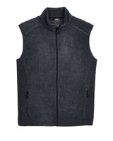 CORE365 Men's Journey Fleece Vest. 88191 - Heather Charcoal