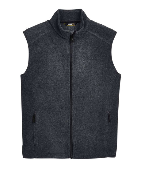 CORE365 Men's Journey Fleece Vest. 88191 - Heather Charcoal