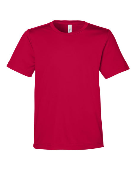 CORE365 Youth Capital Performance T-Shirt. CE10Y - Classic Red