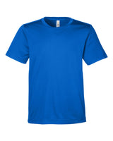 CORE365 Youth Capital Performance T-Shirt. CE10Y - True Royal