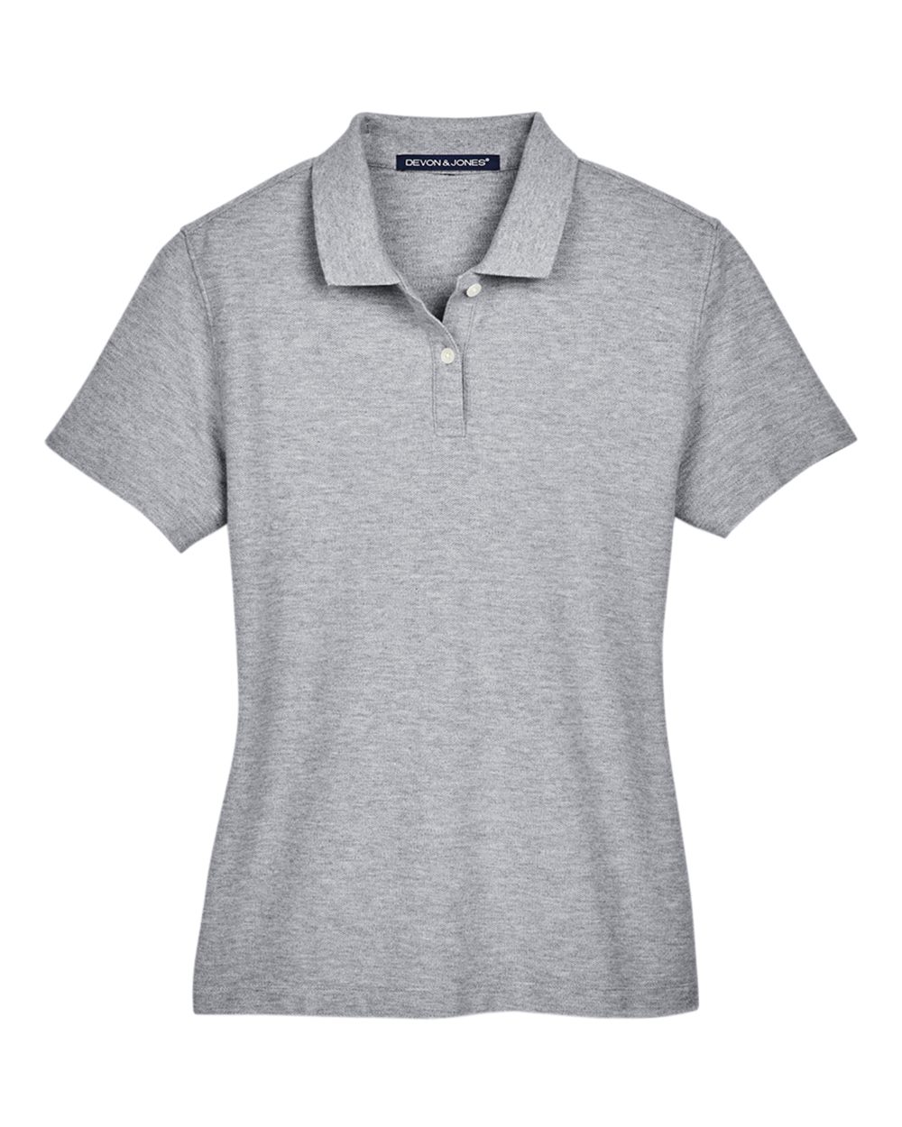 Devon & Jones Women's DRYTEC20™ Performance Polo. DG150W - Grey Heather