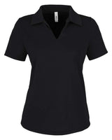 CORE365 Women's Market Snag Protect Mesh Polo. CE104W - Black