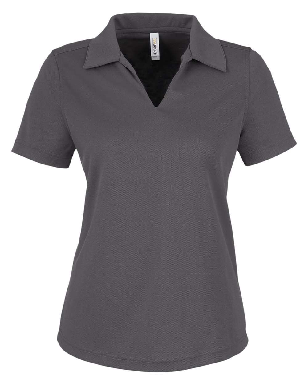 CORE365 Women's Market Snag Protect Mesh Polo. CE104W - Carbon