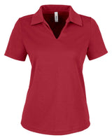 CORE365 Women's Market Snag Protect Mesh Polo. CE104W - Classic Red