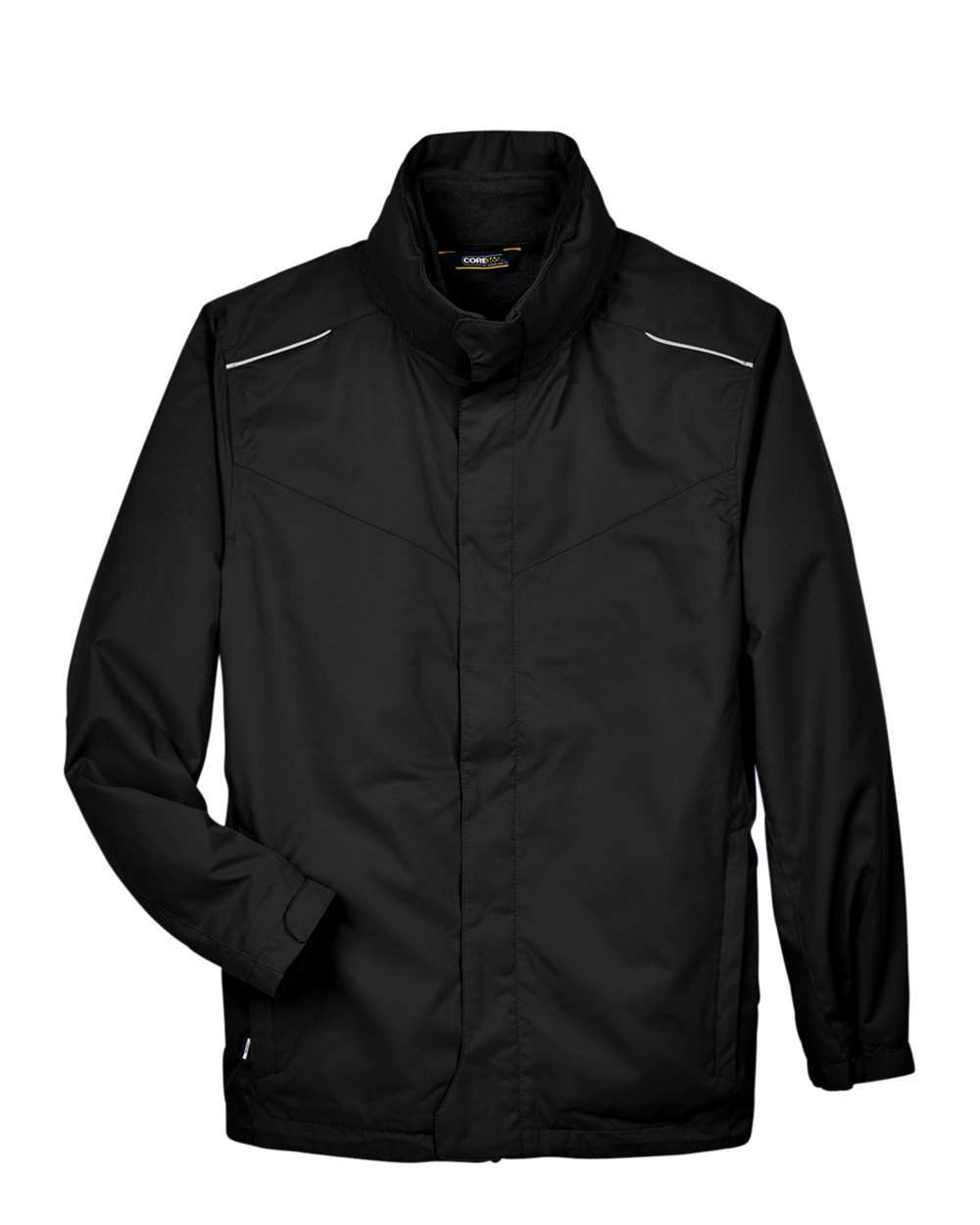 CORE365 Men's Region 3-in-1 Jacket with Fleece Liner. 88205 - Black