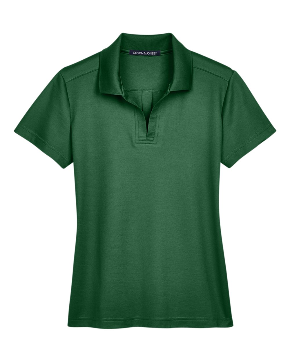 Devon & Jones Women's CrownLux Performance® Plaited Polo. DG20W - Forest