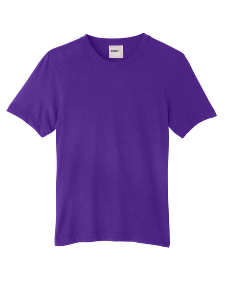 CORE365 Youth Fusion ChromaSoft™ Performance T-Shirt. CE111Y - Campus Purple