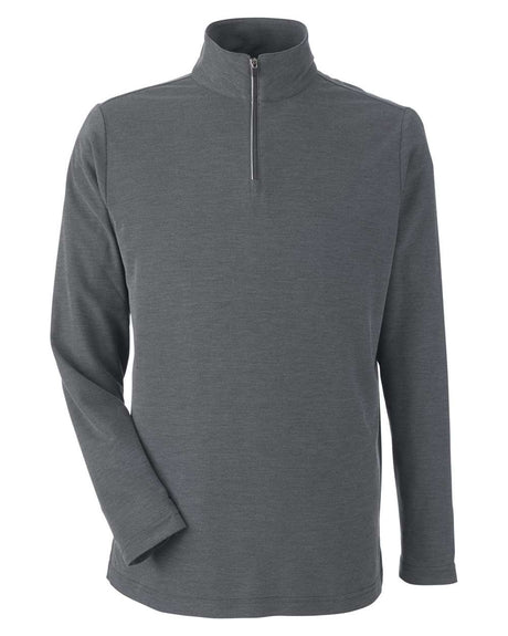 CORE365 Men's Fusion ChromaSoft™ Pique Quarter-Zip Pullover. CE405 - Carbon Heather