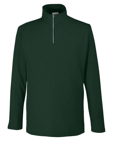 CORE365 Men's Fusion ChromaSoft™ Pique Quarter-Zip Pullover. CE405 - Forest