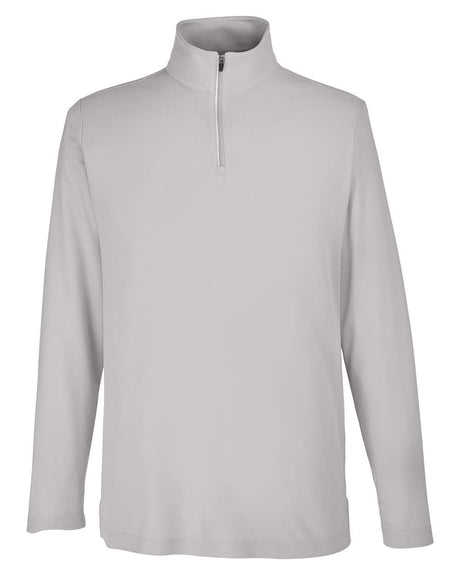 CORE365 Men's Fusion ChromaSoft™ Pique Quarter-Zip Pullover. CE405 - Platinum