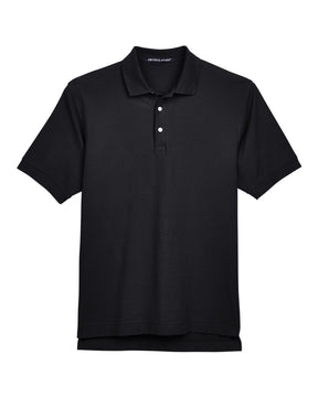 Devon & Jones Men's Pima Piqué Polo. D100 - Black