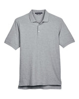 Devon & Jones Men's Pima Piqué Polo. D100 - Grey Heather