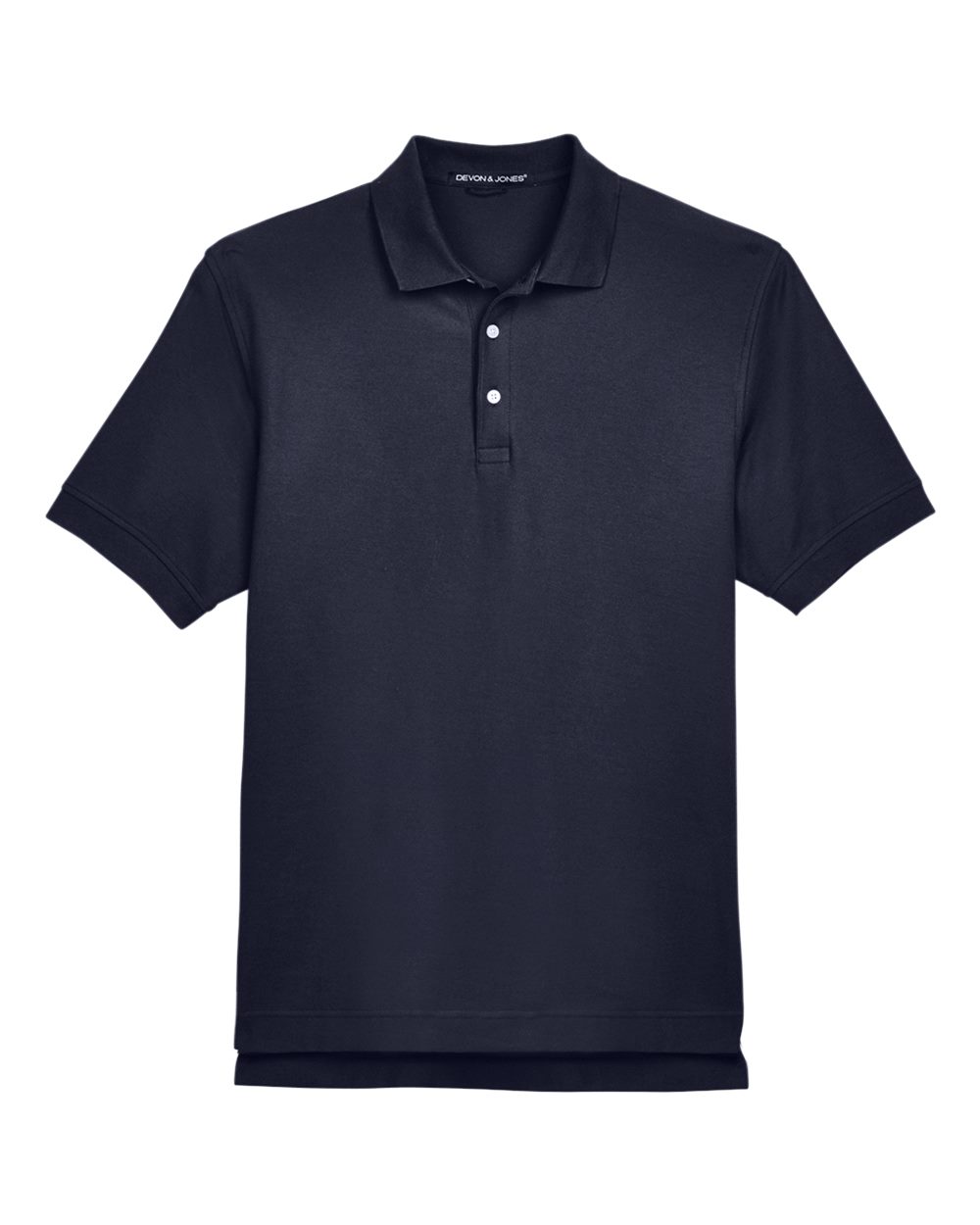 Devon & Jones Men's Pima Piqué Polo. D100 - Navy