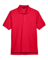 Devon & Jones Men's Pima Piqué Polo. D100 - Red