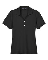 Devon & Jones Women's Pima Piqué Polo. D100W - Black